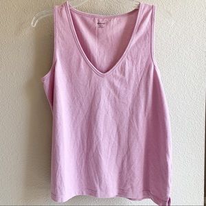 Madewell Tomboy Pink Tank Top S